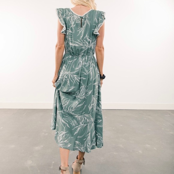 Stevie Hender Midi Dress Size M - Picture 2 of 3